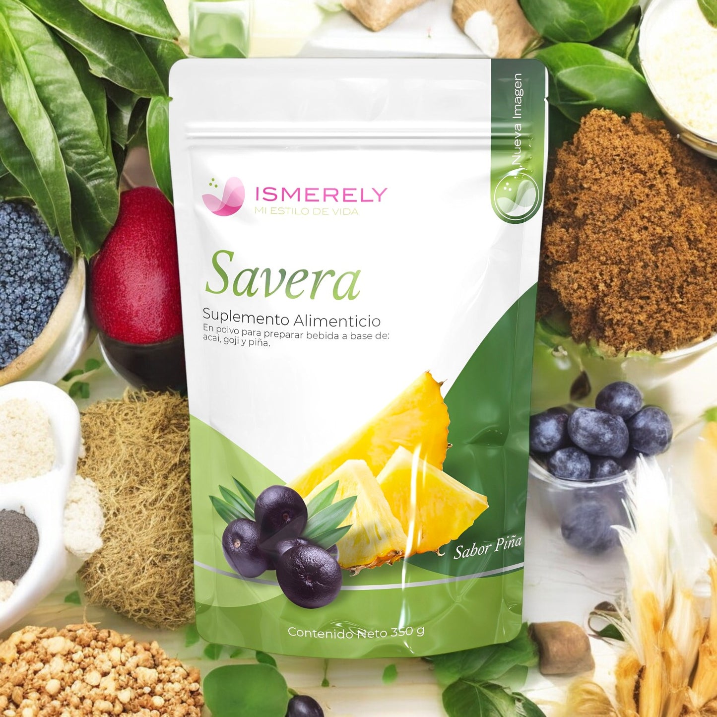 SAVERA FIBRA PROBIOTICA 350 GR.